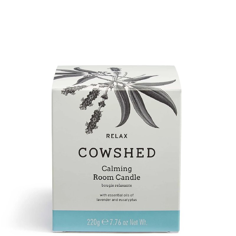 Cowshed RELAX Calming Room Candle with Lemongrass and Ginger