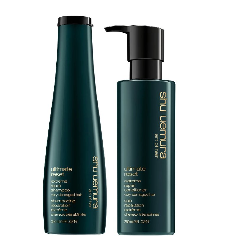 Shu Uemura Art of Hair Ultimate Duo for Fine Damaged Hair 300ml Shampoo & 250ml Conditioner