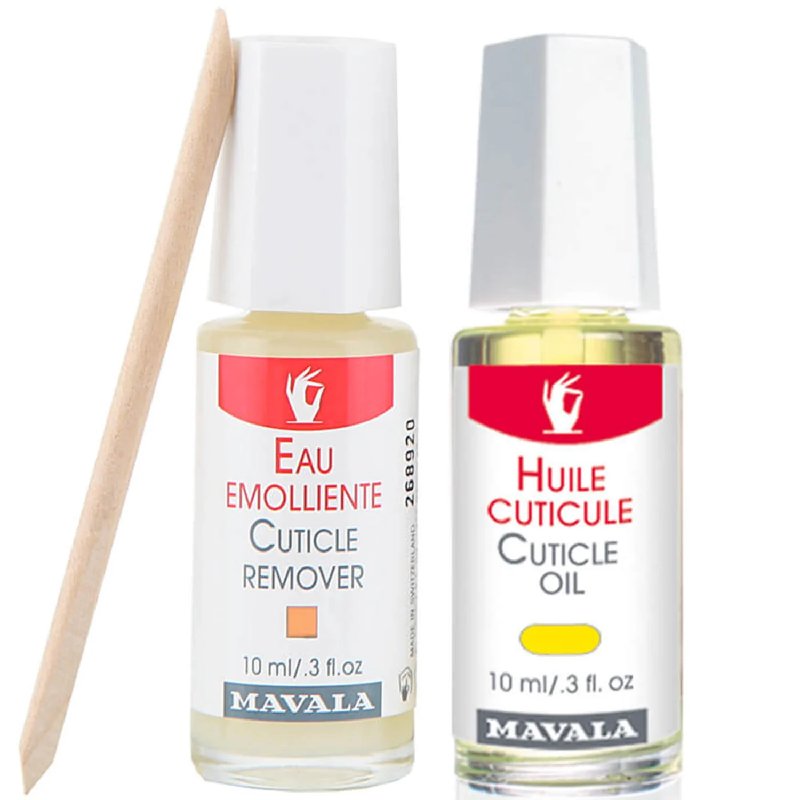 Mavala Perfect Cuticle Duo Set with 10ml Remover and 10ml Oil