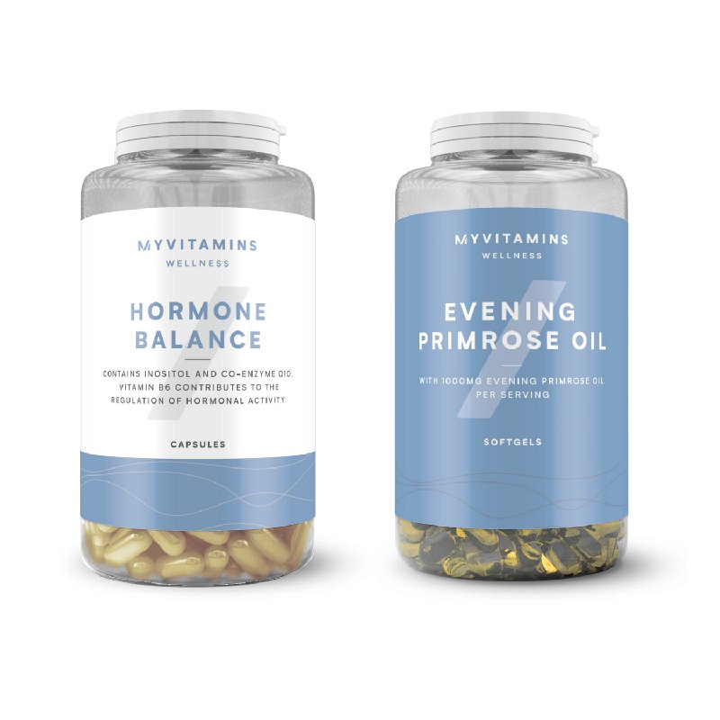 Myvitamins Female Health Bundle with Hormone Balance Capsules and Evening Primrose Oil