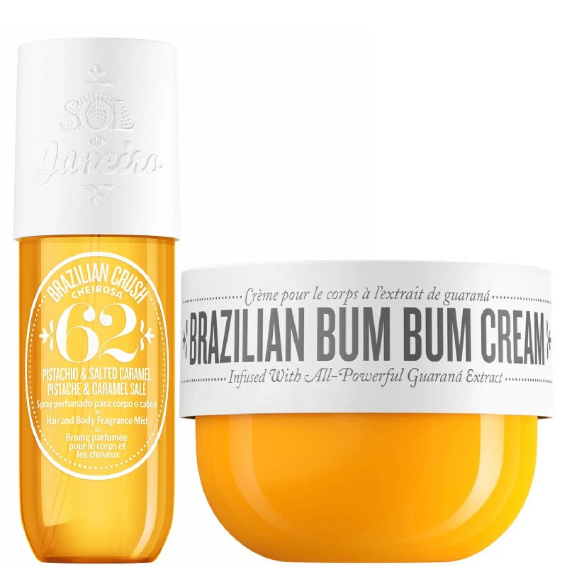 Sol de Janeiro Bum Bum Cream & Cheirosa 62 Mist Bundle, 240ml Each