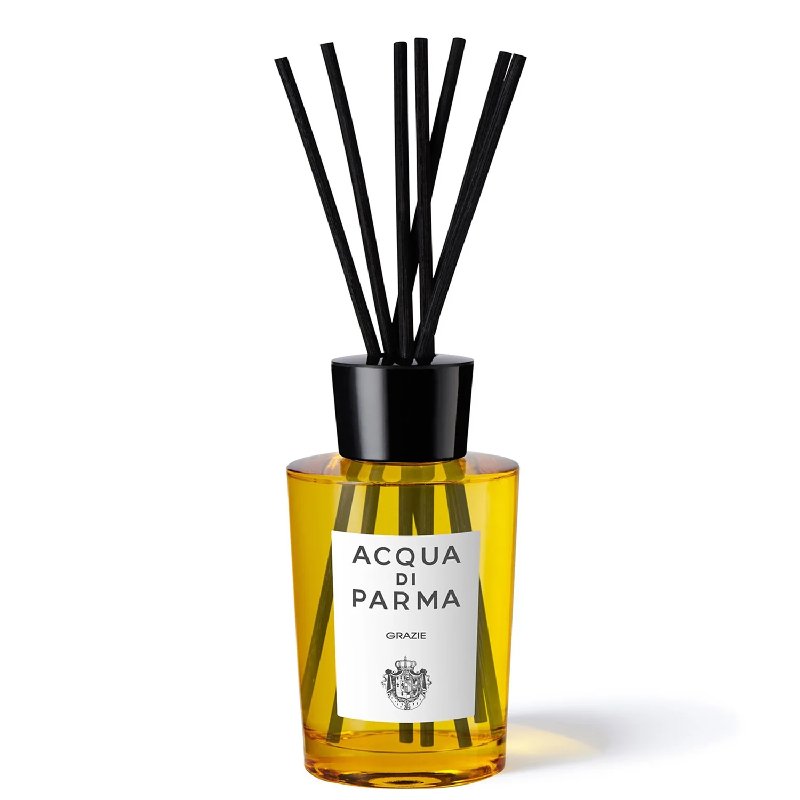 Acqua Di Parma Grazie Room Diffuser 180ml with Natural Rattan Reeds