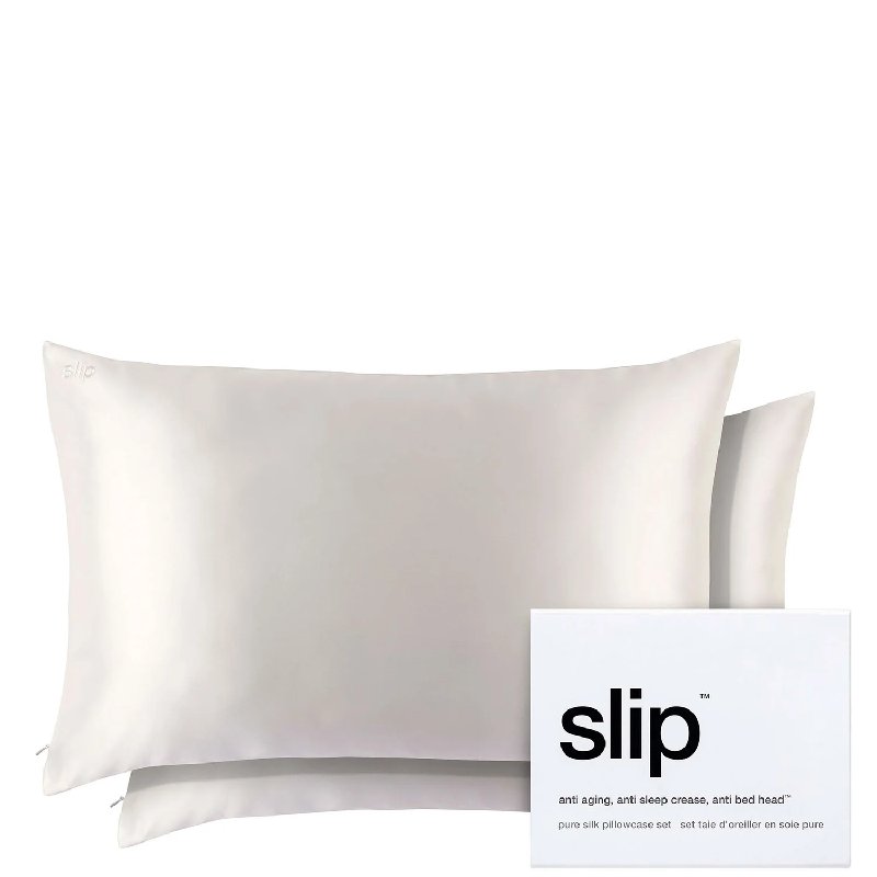 Slip Pure Silk Queen Pillowcase Duo - 22 Momme Mulberry Silk (51cm x 76cm)