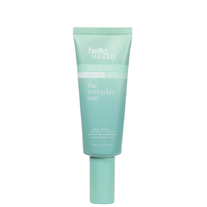Hello Sunday The Everyday One Non-Comedogenic Mineral Face Moisturiser SPF 50 70ml