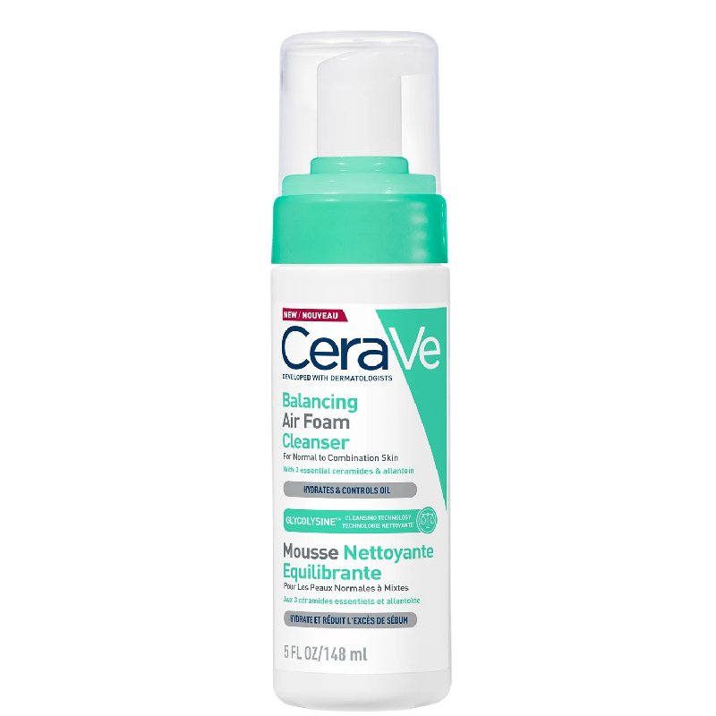 CeraVe Balancing Air Foam Foaming Facial Cleanser 150ml