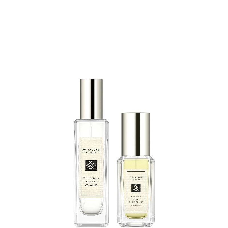 Jo Malone London Wood Sage & Sea Salt & English Oak & Hazelnut Scent Layering Gift Set 30ml + 9ml