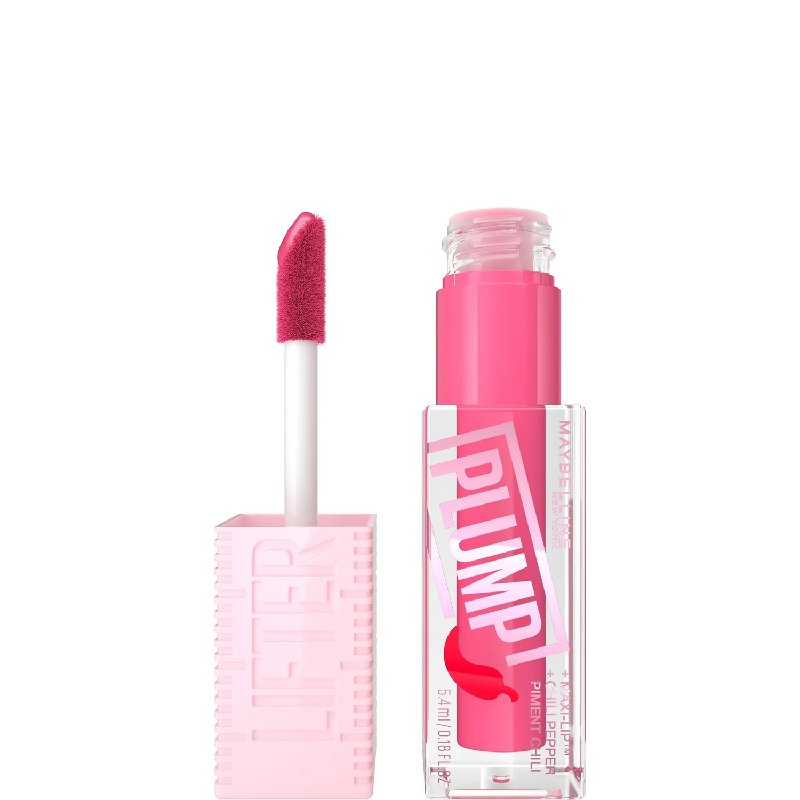 Maybelline Lifter Gloss Plumping Lip Gloss with Hyaluronic Acid (Various Shades)