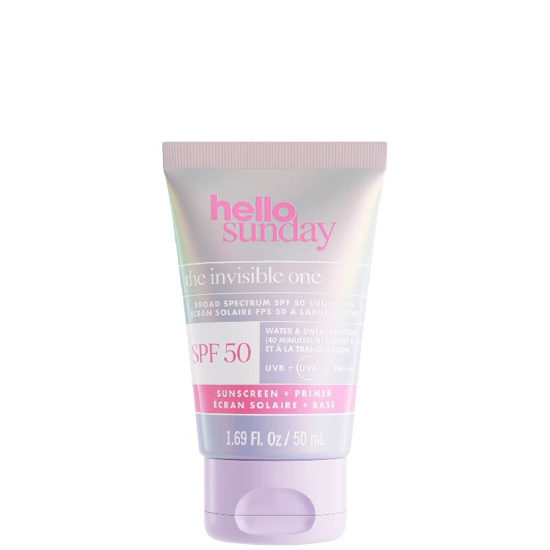 Hello Sunday The Invisible One Invisible Primer SPF 50 with Hyaluronic Acid and Vitamin C 50ml PA++++