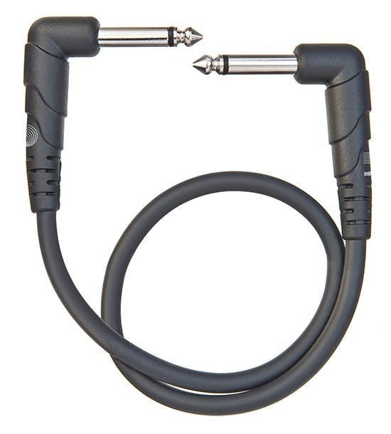 D'Addario Classic Series Patch Cable, Right-Angle, 3 Feet