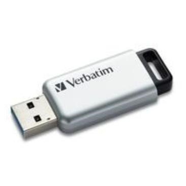 Verbatim Secure Pro USB 3.0 Flash Drive 16GB with 256-bit AES Hardware Encryption