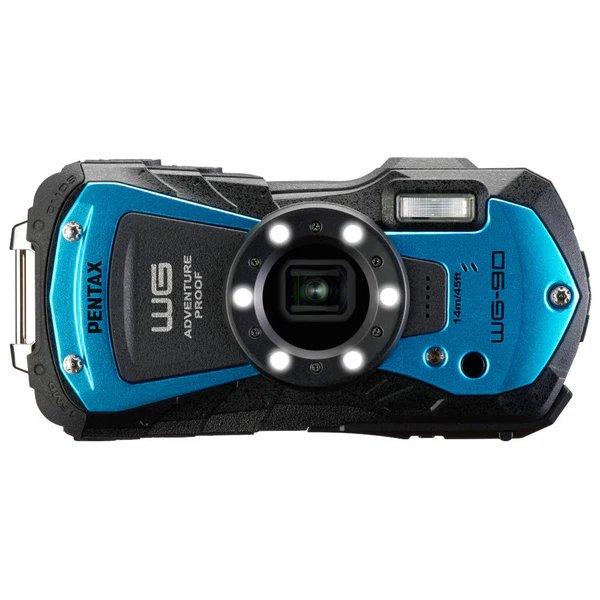Pentax WG-90 Digital Camera in Blue