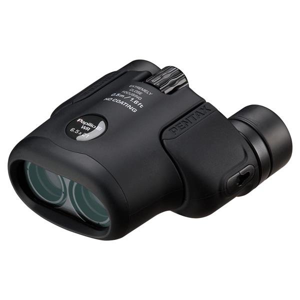 Pentax Papilio III 6.5x21 WR Binoculars in Black