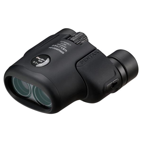 Pentax 8.5x21 WR Papilio III Binoculars - Black