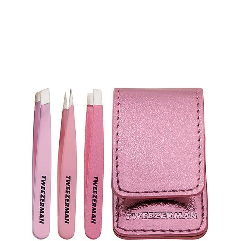 Tweezerman Micro Mini Tweezer Set with Travel Case