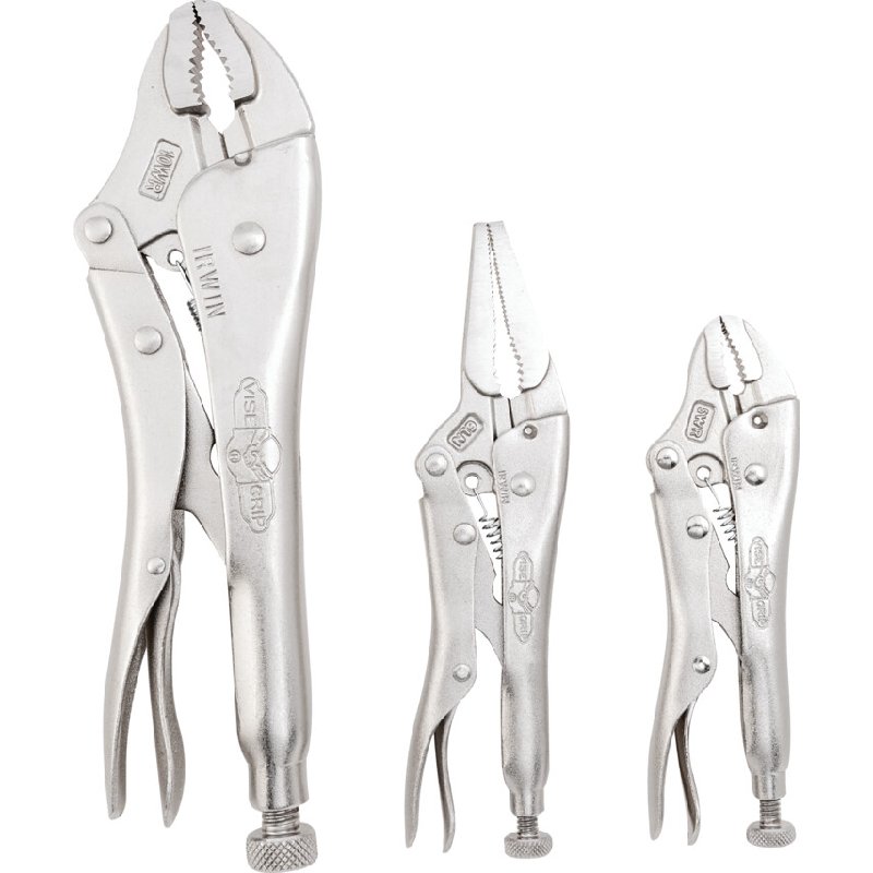 Visegrip TVG73 3-Piece Locking Pliers Set (125mm, 150mm, 250mm)