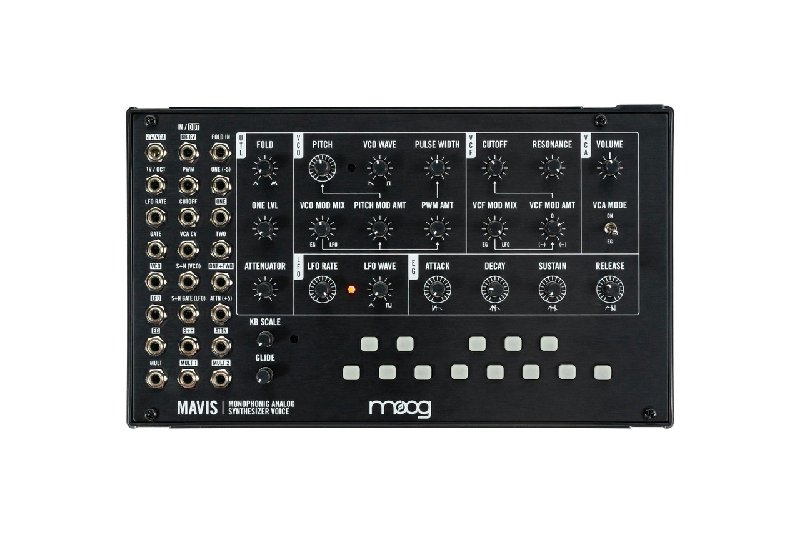 Moog MAVIS Monophonic Semi-Modular Analogue Synthesizer Kit