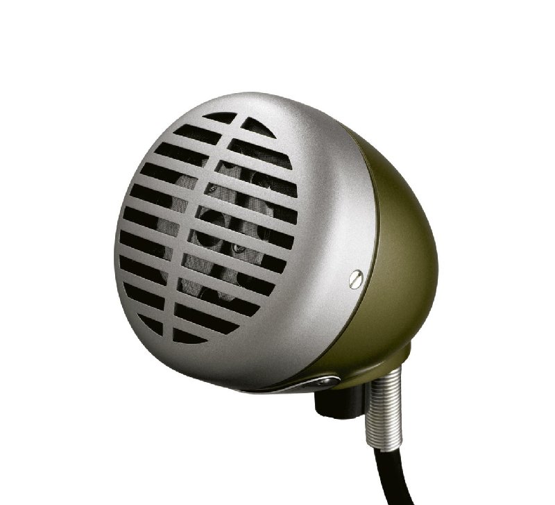 Shure 520DX Green Bullet Classic Harmonica Microphone