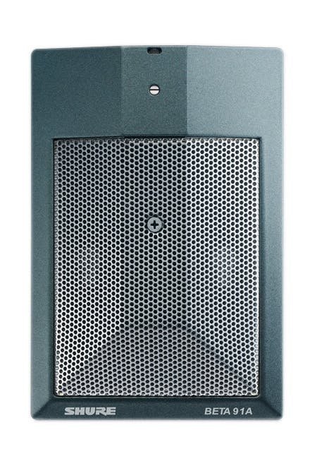 Shure BETA 91A Low Profile Boundary Microphone for Kick Drums