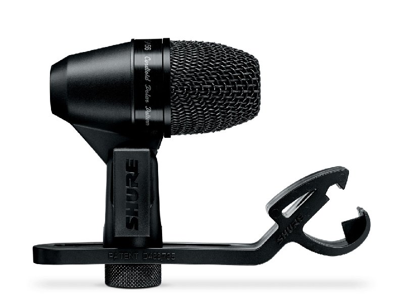 Shure PGA56 Cardioid Dynamic Snare and Tom Microphone with Swivel Mount