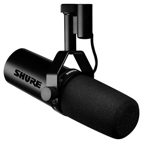 Shure SM7dB Dynamic Vocal Microphone with Built-in Preamp - Black