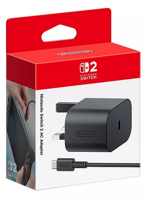 TGC Standard Nintendo Switch 2 AC Adapter Replacement Power Supply