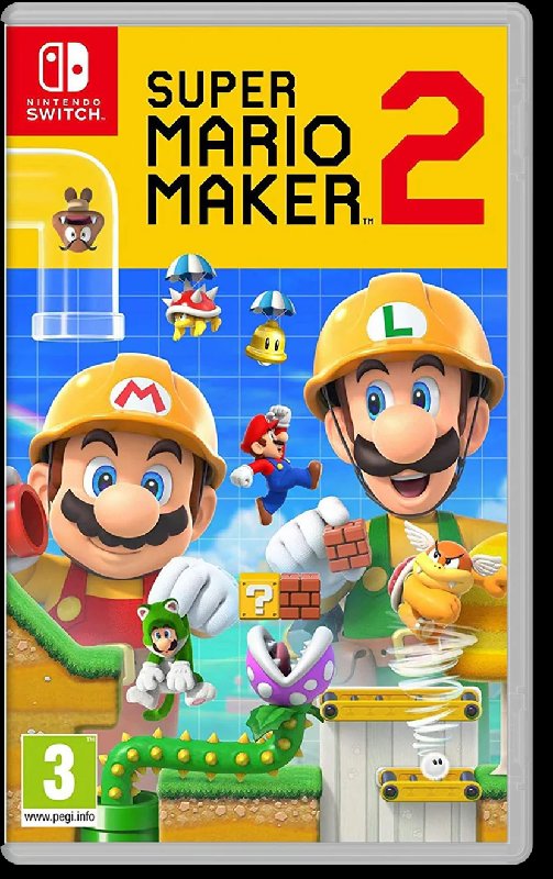 Super Mario Maker 2 Nintendo Switch Game (Physical Cartridge)