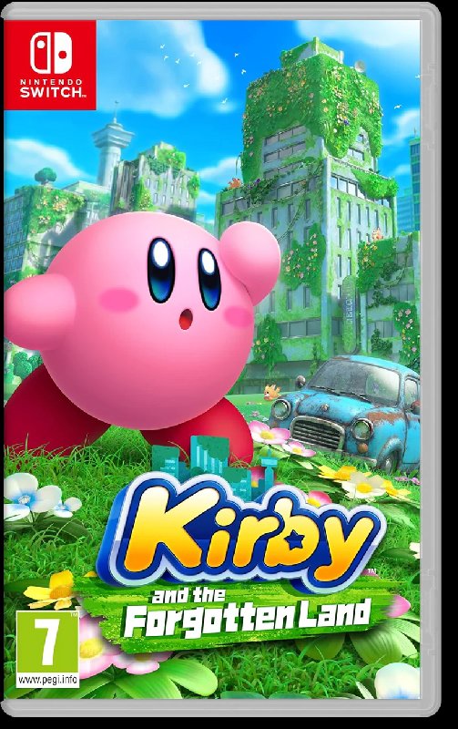 Kirby and the Forgotten Land Nintendo Switch Game