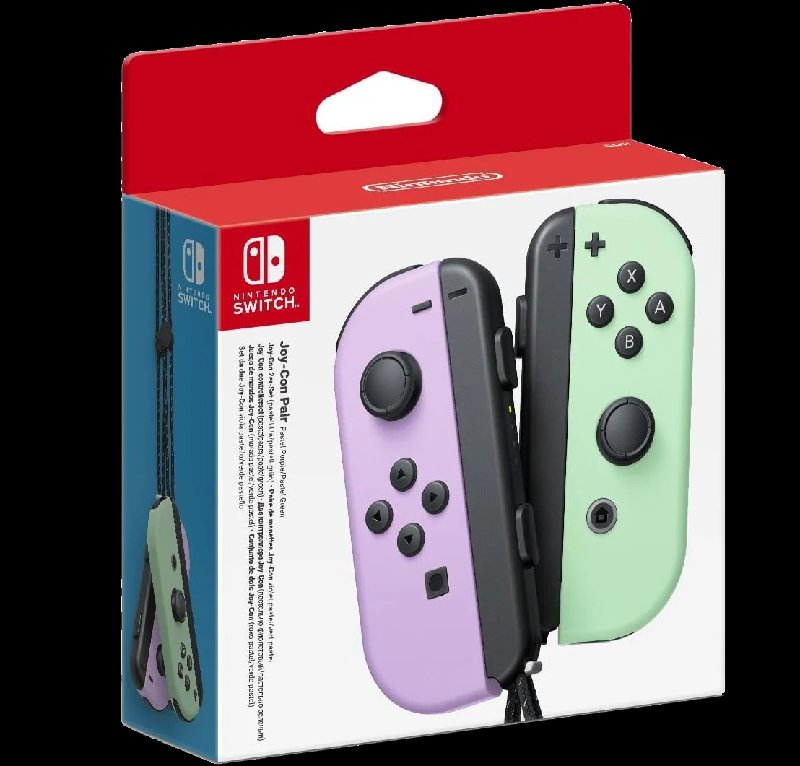 Nintendo Switch Joy-Con Controller Pair - Pastel Purple and Pastel Green