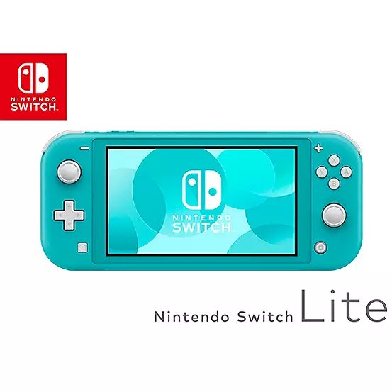 Nintendo Switch Lite Handheld Console - Turquoise 32GB