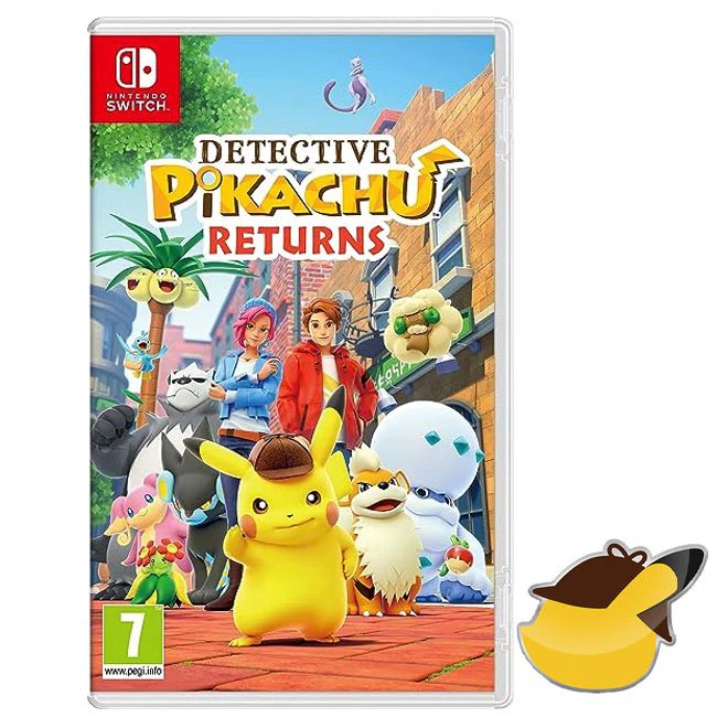 Detective Pikachu Returns Nintendo Switch Game - Physical Edition