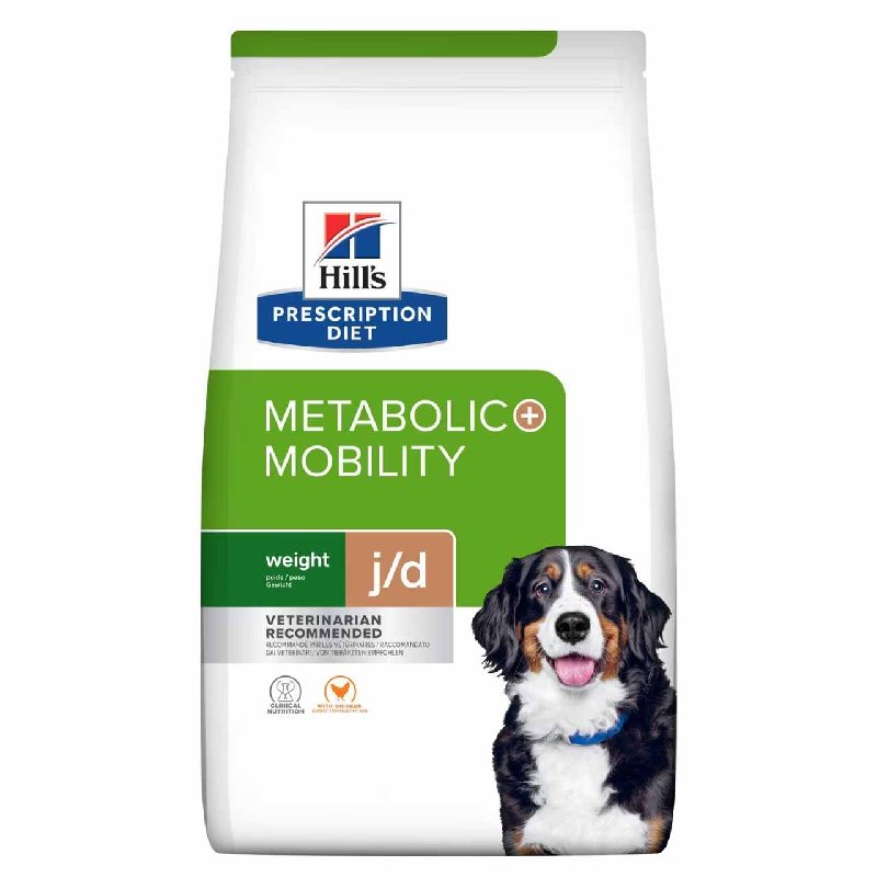 Hills Prescription Diet Metabolic + Mobility Dry Dog Food - Chicken 12kg