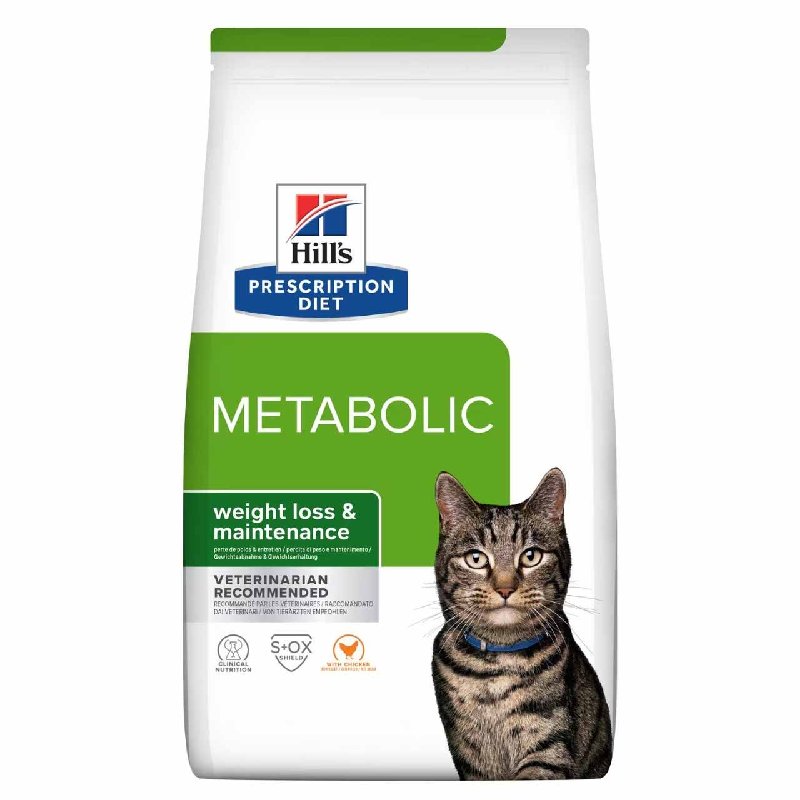 Hill's Prescription Diet Metabolic Weight Management Dry Cat Food - Chicken 1.5kg
