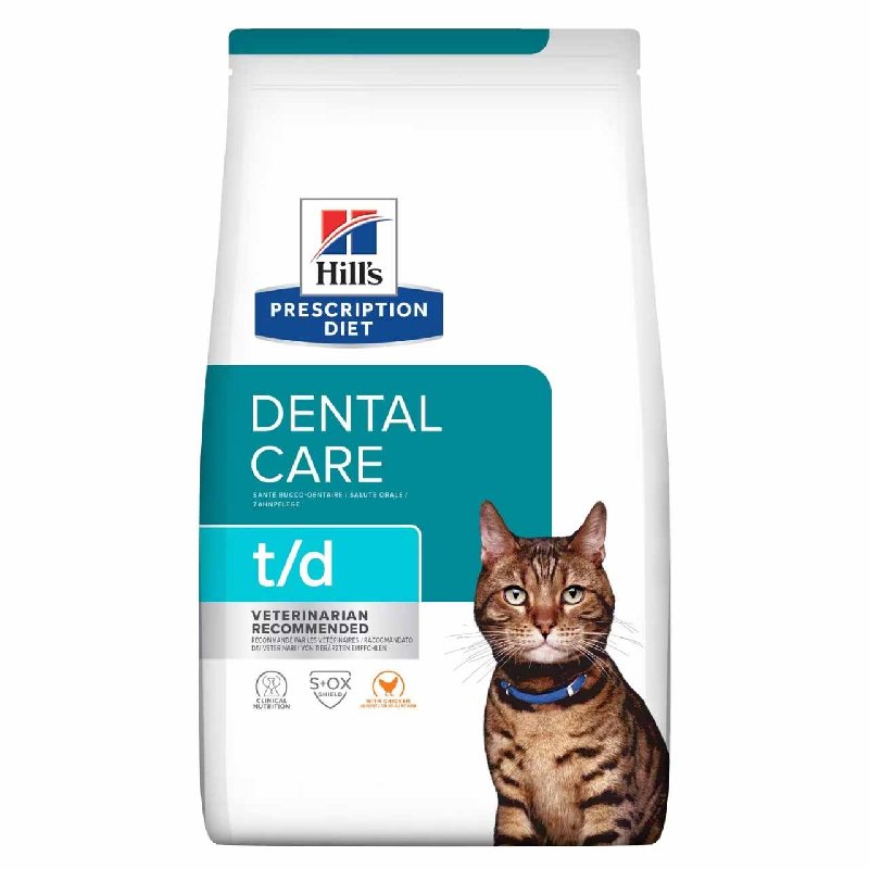 Hill's Prescription Diet TD Feline Dental Care Cat Food 1.5kg