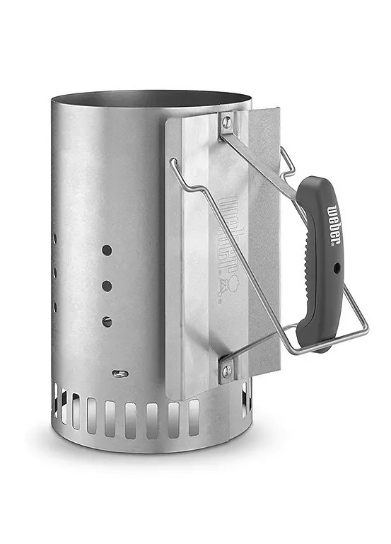 Weber Rapid Fire Chimney Starter for Charcoal Lighting