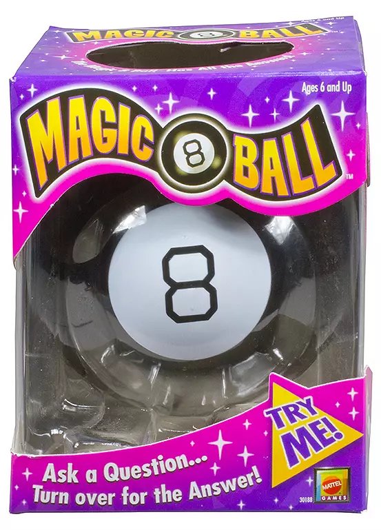 Magic 8 Ball Novelty Fortune-Telling Toy