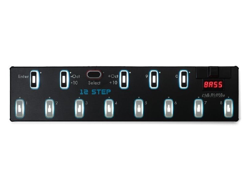 Keith McMillen 12 Step USB MIDI Floor Controller with Carbon Fibre Body