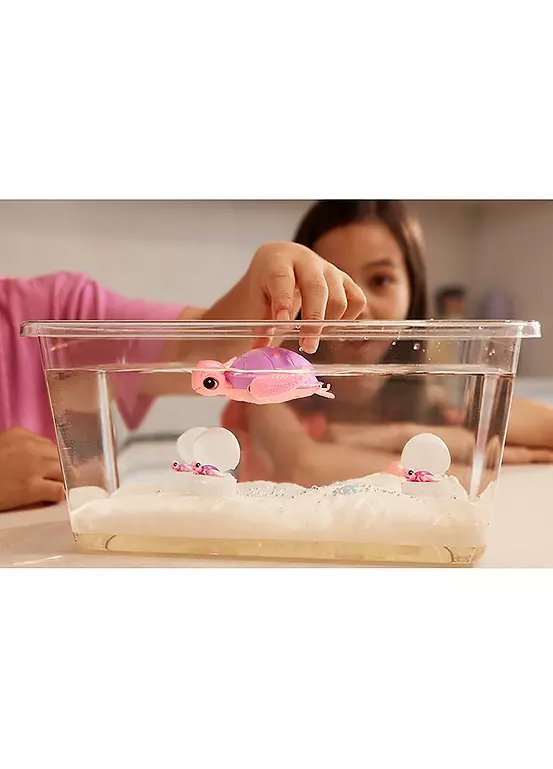Pets Alive Mama & Baby Surprise Mama Turtle with Resettable Hatching Tank