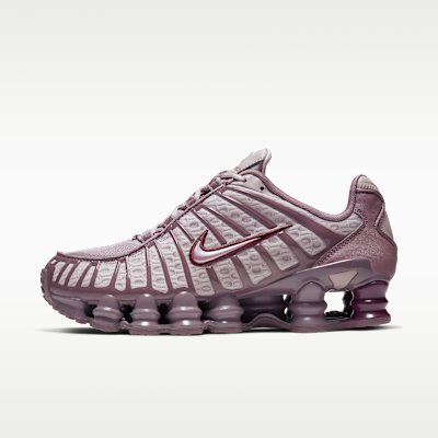 Nike Shox TL Women's Shoes - Pumice/Night Maroon/Plum Eclipse, Size 5