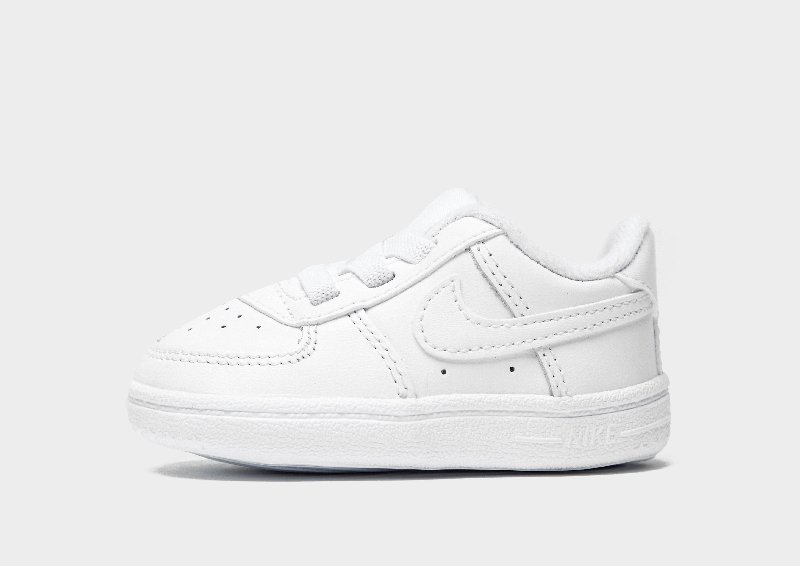 Nike Force 1 Cot Baby Bootie - White - Size 1C