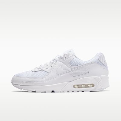 Nike Air Max 90 Men's Shoe - White/Wolf Grey - Size 6