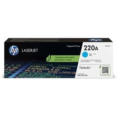 HP 220A Cyan Original LaserJet Toner Cartridge (W2201A)