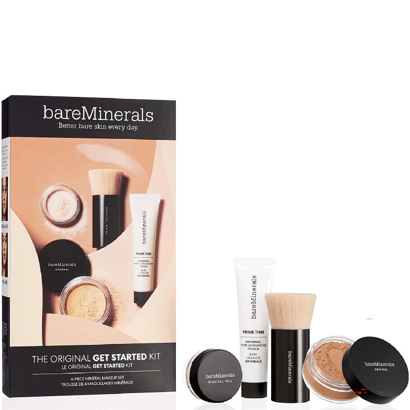 bareMinerals The Original Get Started Kit 4-Piece Mineral Makeup Set (Various Shades)