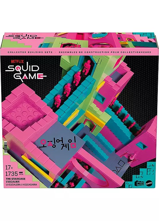 Mega Bloks Squid Game The Staircase Collector Building Set