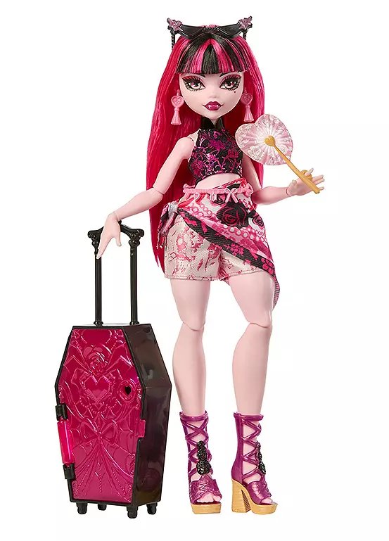 Monster High Skulltimate Secrets Draculaura Doll & Playset - Destination: Gore-geous Oasis