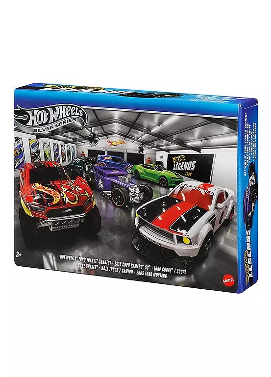 Hot Wheels HW Legends Multipack - 6 x 1:64 Scale Die-Cast Vehicles (Styles May Vary)