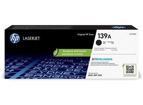 HP 139A Original W1390A Black LaserJet Toner Cartridge