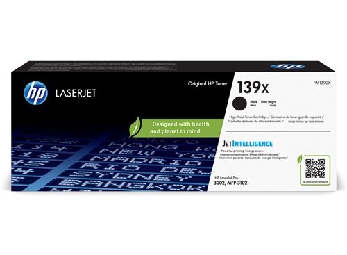 HP 139X High Yield Black LaserJet Toner Cartridge W1390X