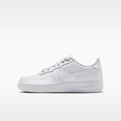 Nike Air Force 1 LE Older Kids' Shoe - White/White - Size 3.5Y
