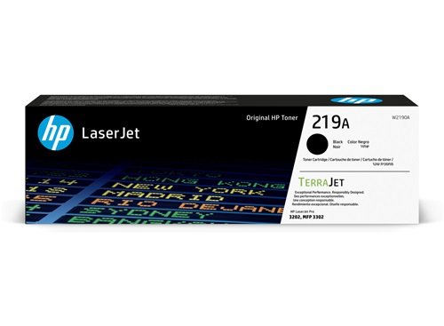 HP 219A Black Original LaserJet Toner Cartridge (W2190A)