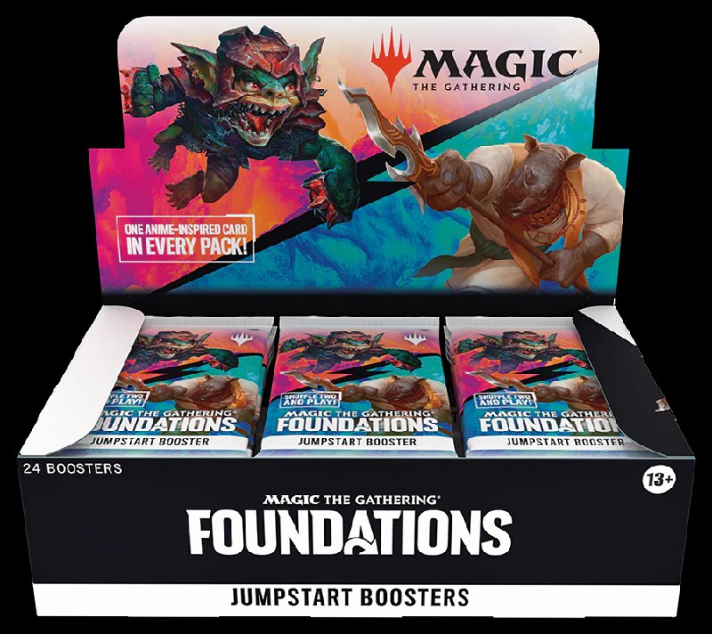 Magic: The Gathering Foundations Jumpstart Booster Box with 24 Boosters